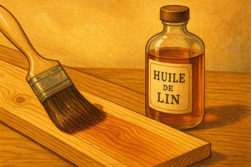 Huile de lin bois : dangers et précautions d'utilisation à connaître